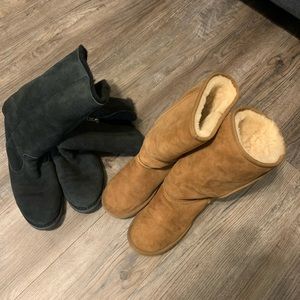 2 Pair Ugg Boots Lot ***Read Description *** - image 1